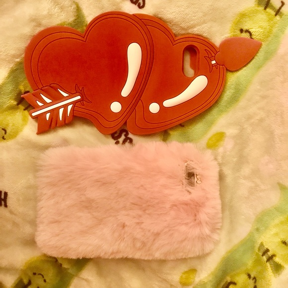 Set of 2 iPhone 7 8 Plus Cases - Picture 1 of 2